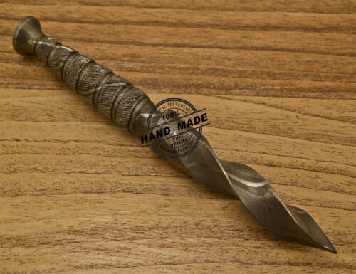 Damascus Kris Blade Dagger Knife Custom Handmade Damascus Steel 917 - Image 4