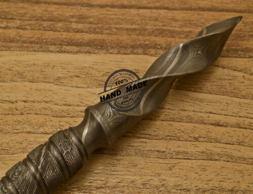 Damascus Kris Blade Dagger Knife Custom Handmade Damascus Steel 917 - Image 6