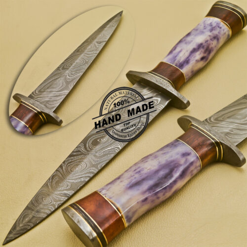 Damascus Dagger Knife