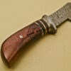 Damascus Hatchet Fixed Blade Handmade Damascus Steel Hunting Hatchet 935 - Image 9