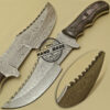 Damascus Tracker Knife