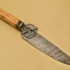 Damascus Kitchen Knife Custom Handmade Damascus Steel Knife 952 - Image 4