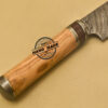 Damascus Kitchen Knife Custom Handmade Damascus Steel Knife 952 - Image 8