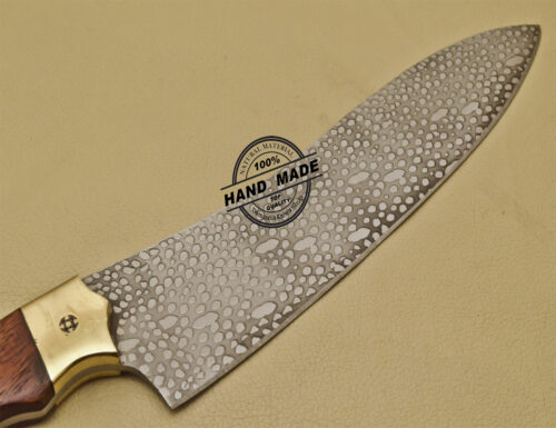 Kitchen Knife Custom Handmade Stainless Steel Kitchen Knife With Marndi Wood Handle 954 - Image 5