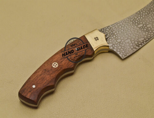 Kitchen Knife Custom Handmade Stainless Steel Kitchen Knife With Marndi Wood Handle 954 - Image 8