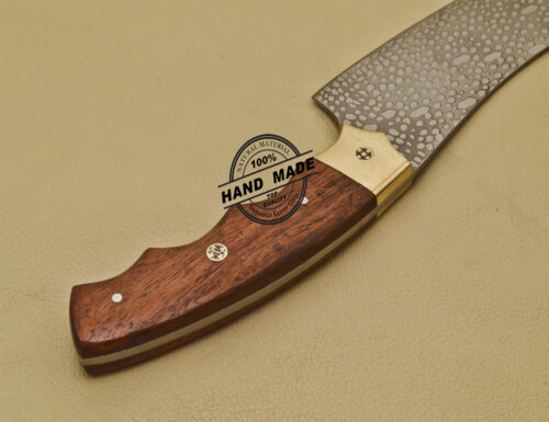 Kitchen Knife Custom Handmade Stainless Steel Kitchen Knife With Marndi Wood Handle 954 - Image 9