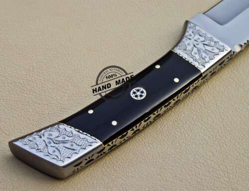 Chef Knife Custom Handmade Stainless Steel Kitchen Chef's Knife 1020 - Image 7