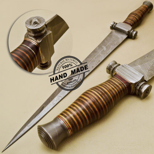 Damascus Dagger Knife