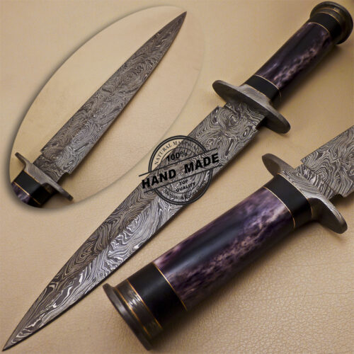 Damascus Dagger Knife