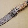 Damascus Folding Knife Custom Handmade Damascus Steel Pocket Knife 977 - Image 3