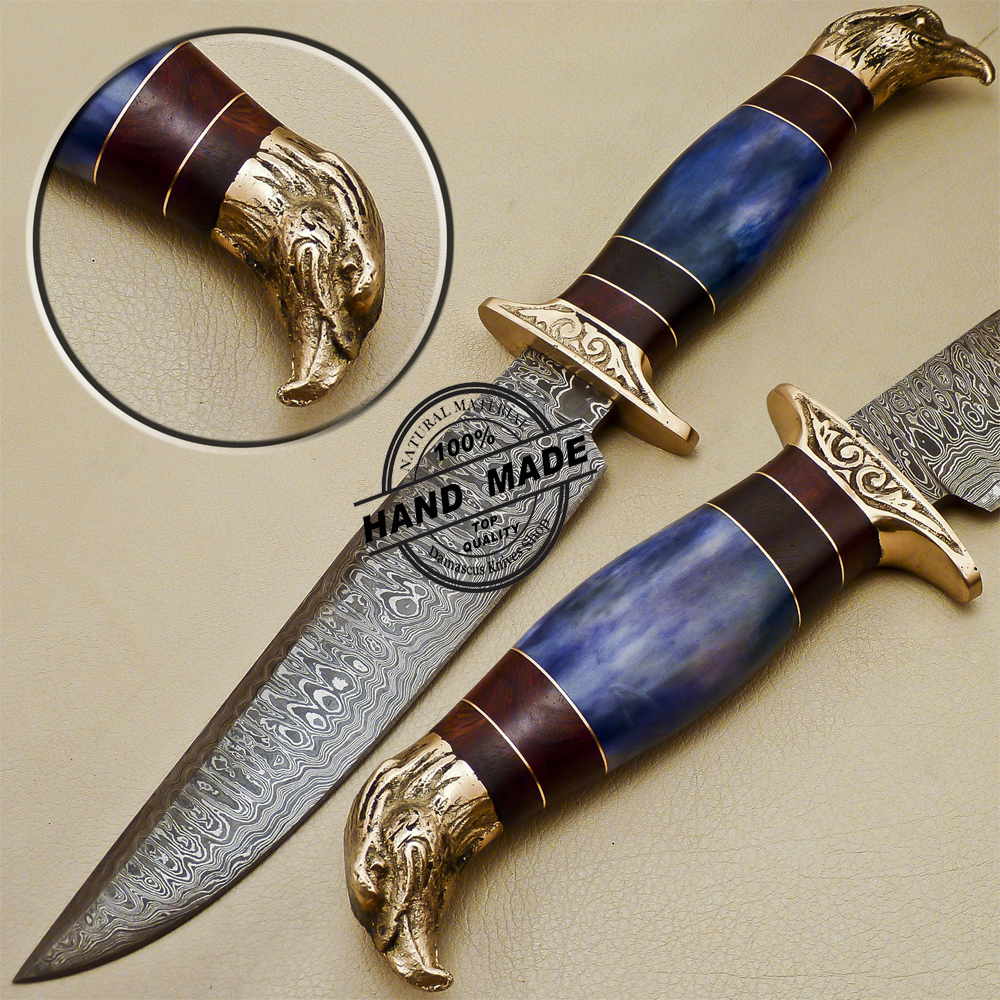 Damascus Hunting Knife