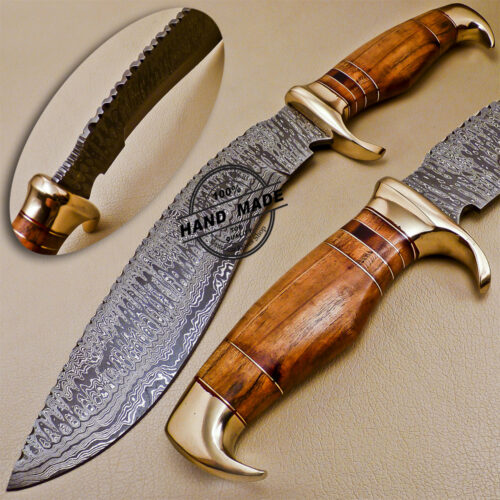 Damascus Kukri Knife