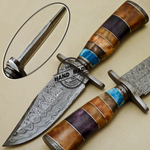 Damascus Skinning Knife