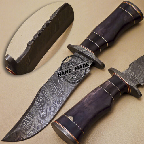 Damascus Skinner Knife