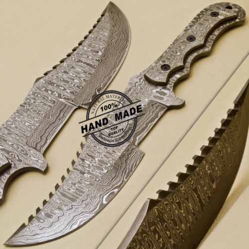 Damascus Tracker Knife