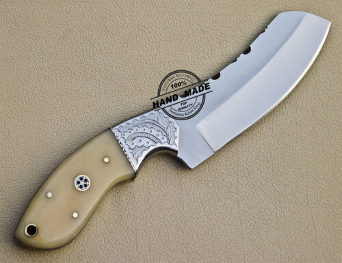 Skinner Knife Custom Handmade Stainless Steel Hunting Skinner Knife with Bone Handle 1027 - Image 5