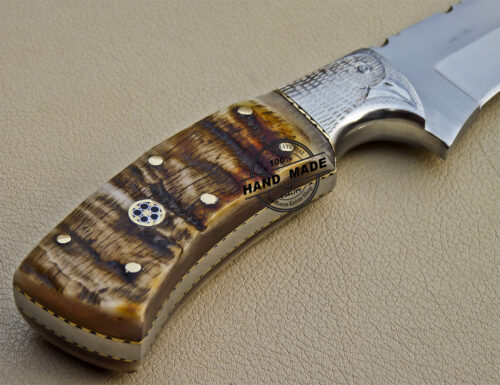 Skinner Knife Custom Handmade Stainless Steel Hunting Skinner Knife 1024 - Image 8