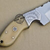 Skinner Knife Custom Handmade Stainless Steel Hunting Skinner Knife with Bone Handle 1027 - Image 6