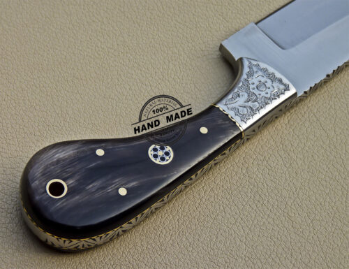 Skinner Knife Custom Handmade Stainless Steel Hunting Skinner Knife 1025 - Image 7