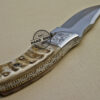 Skinner Knife Custom Handmade Stainless Steel Hunting Skinner Knife With Ram Horn Handle 1026 - Image 7