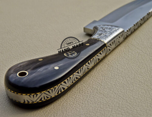 Skinner Knife Custom Handmade Stainless Steel Hunting Skinner Knife 1025 - Image 8