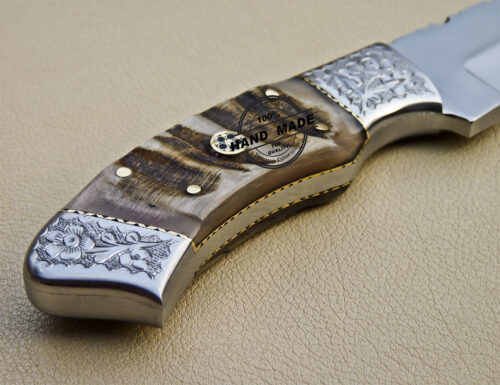Skinner Knife Custom Handmade Stainless Steel Hunting Skinner Knife 1021 - Image 8