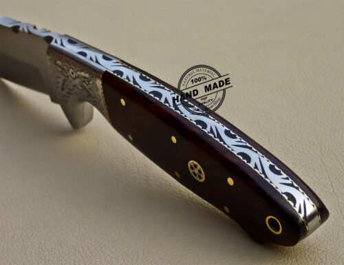 Skinner Knife Custom Handmade Stainless Steel Hunting Skinner Knife 1023 - Image 9