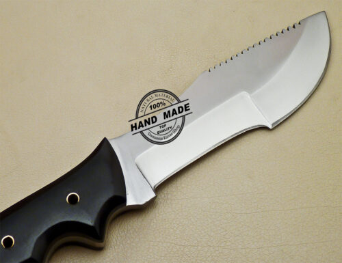 Tracker Knife Handmade Stainless Steel Knife With Leather Sheath 966 - Image 6