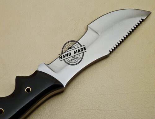 Tracker Knife Handmade Stainless Steel Knife With Leather Sheath 966 - Image 7