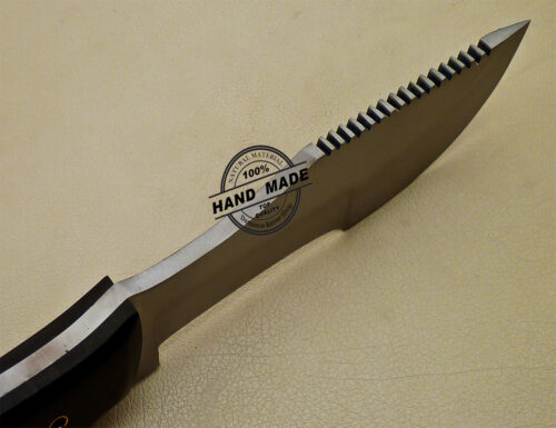 Tracker Knife Handmade Stainless Steel Knife With Leather Sheath 966 - Image 8