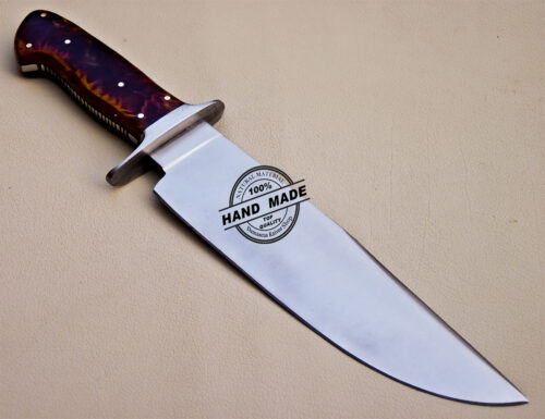 Bowie Knife Custom Handmade Stainless Steel Hunting Bowie Knife 1033 - Image 4