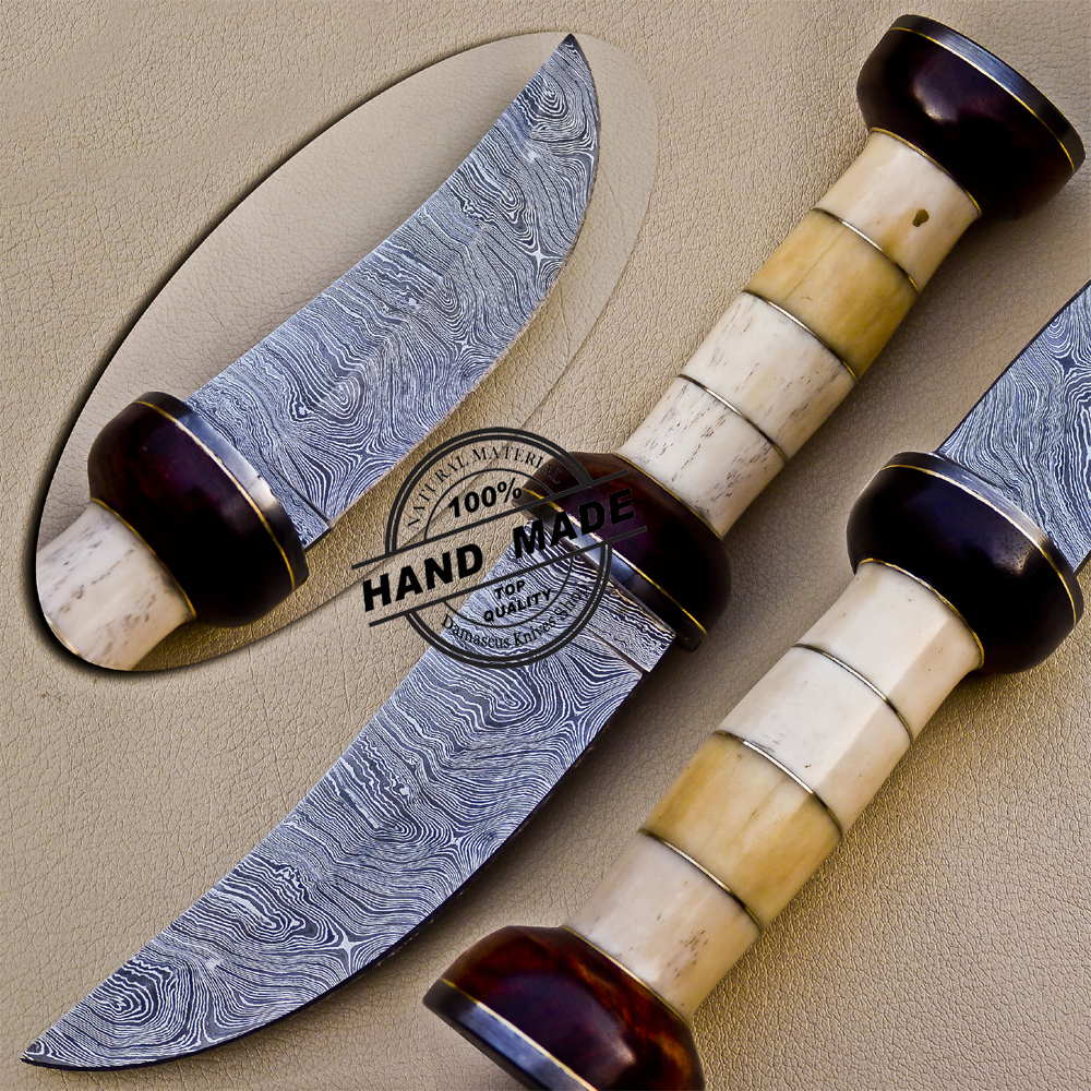 Damascus Skinner Knife