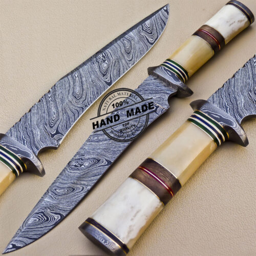 Damascus Skinner Knife