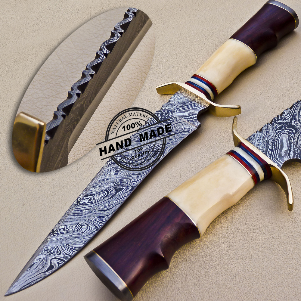 Damascus Skinner Knife