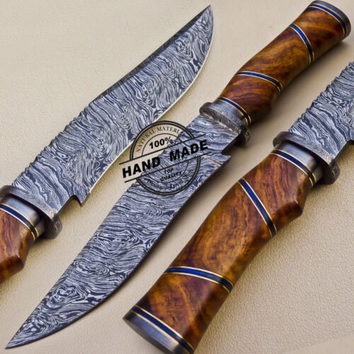 Damascus Skinner Knife