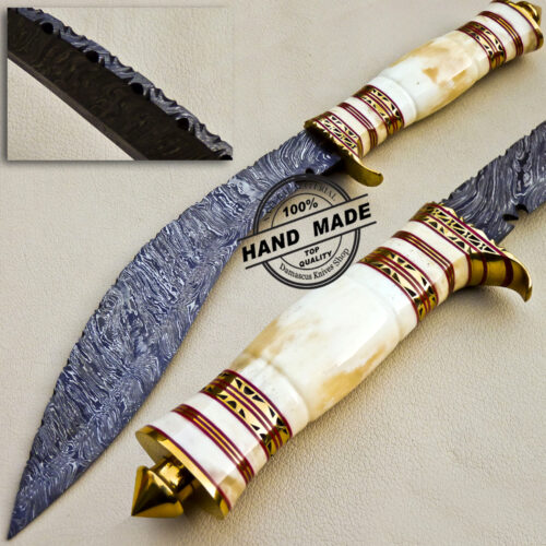 Damascus Kukuri Knife