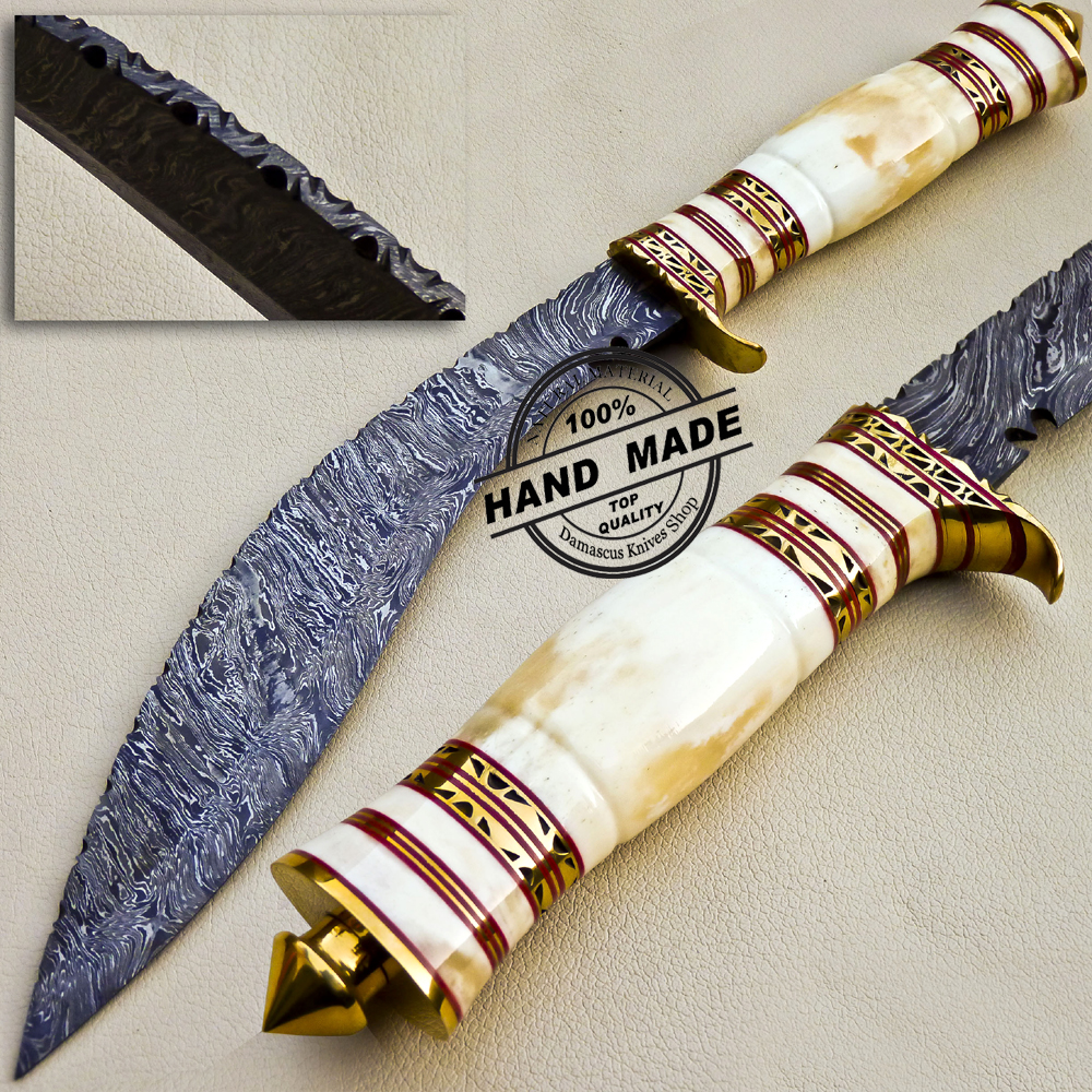 Damascus Kukri Knife