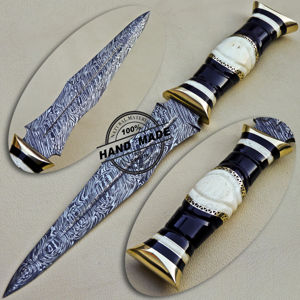 Damascus Dagger Knife