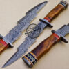 New Damascus Bowie Knife