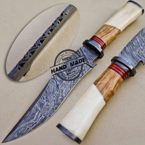 Damascus Skinner Knife