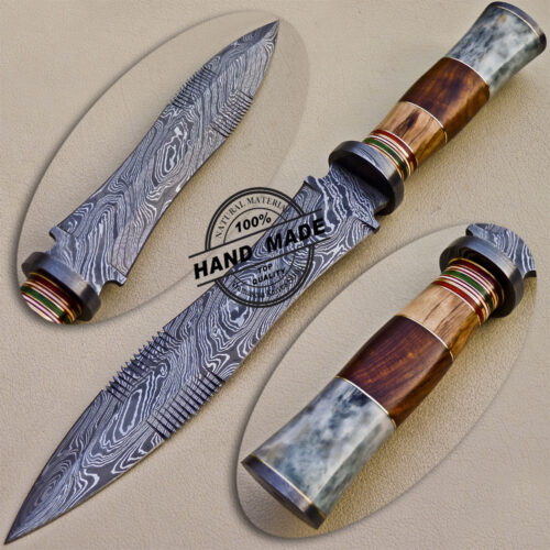 Damascus Dagger Knife