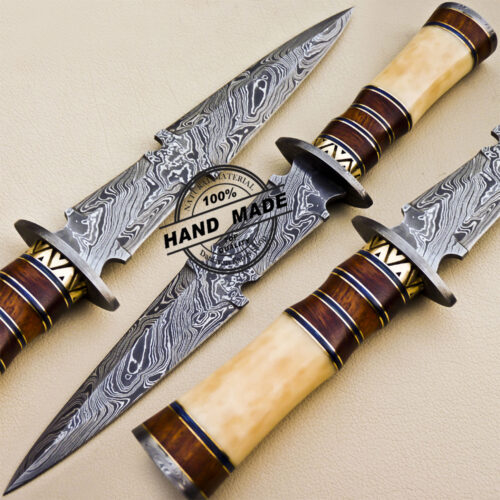 Damascus Dagger Knife