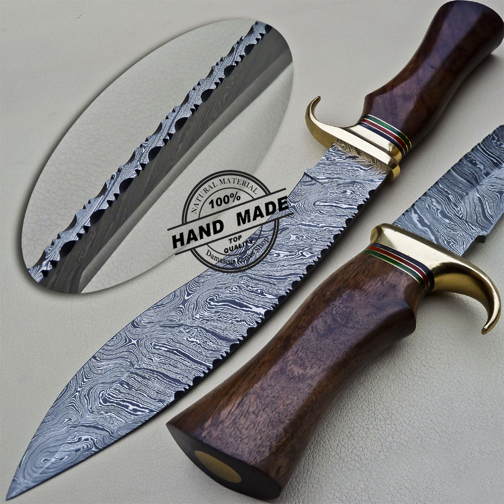 Damascus Kukri Knife