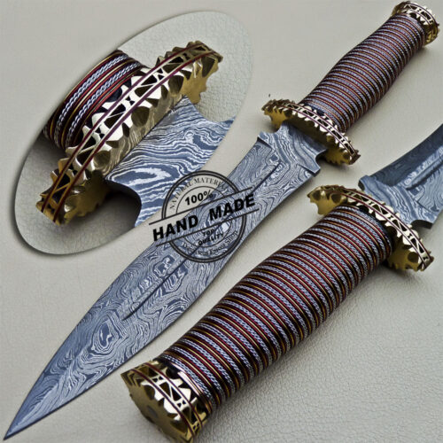 Damascus Dagger Knife