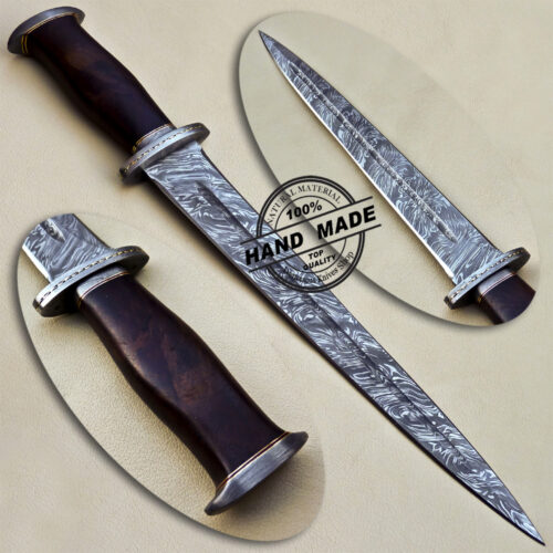 Damascus Dagger Knife