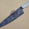 Damascus Kitchen Blank Blade Knife Custom Handmade Knife 1093 - Image 3