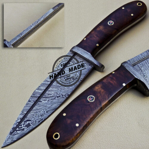 Damascus Skinner Knife