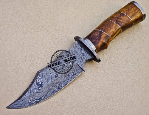 Professional Damascus Skinner Knife Custom Handmade Skinner Knife 1607 - Image 3