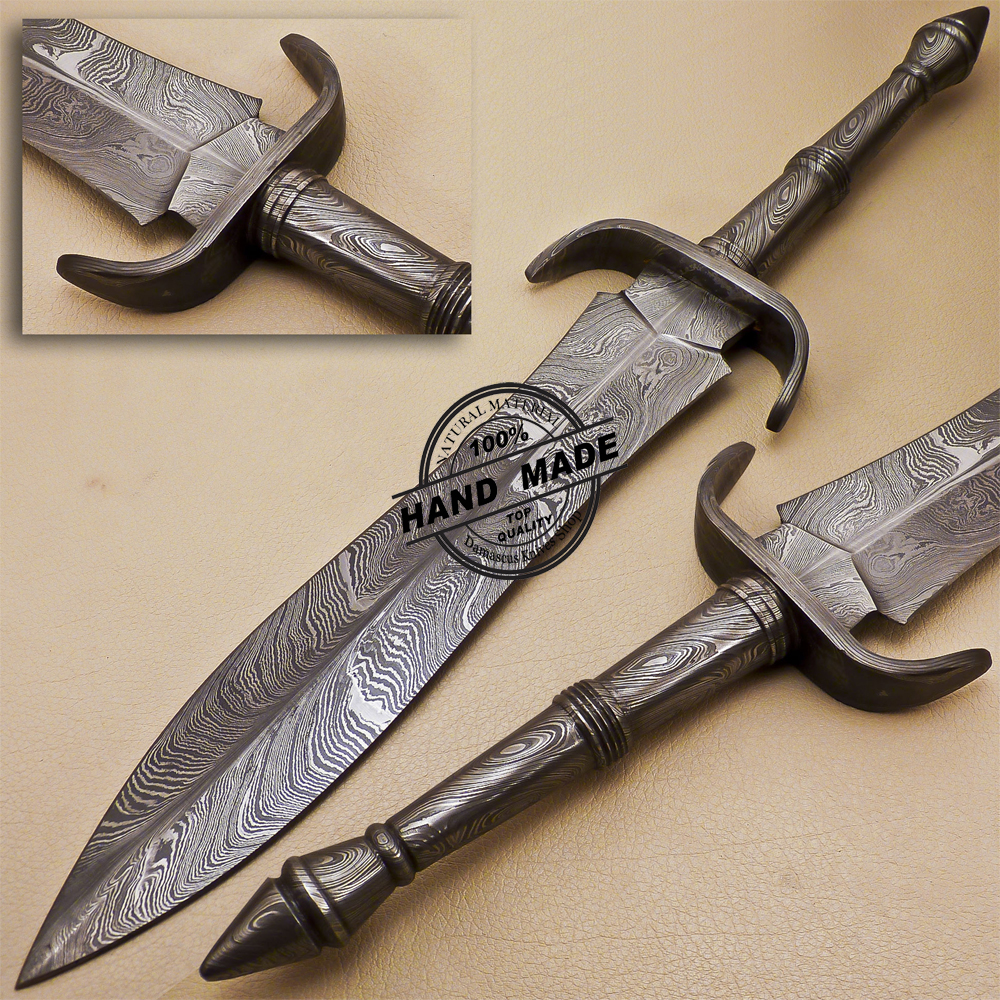 Full Damascus Dagger