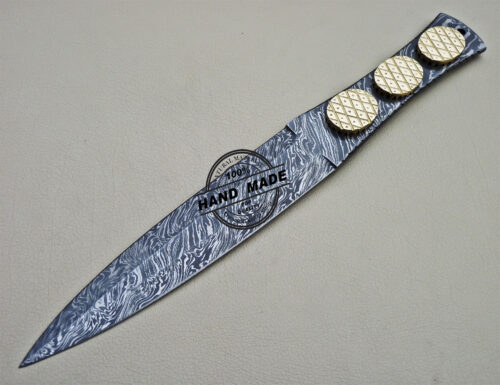 New Damascus Dagger Knife Custom Handmade Damascus Steel Knife 1638 - Image 3